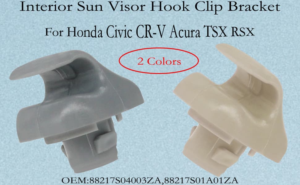 Honda Civic Sunvisor Clip
